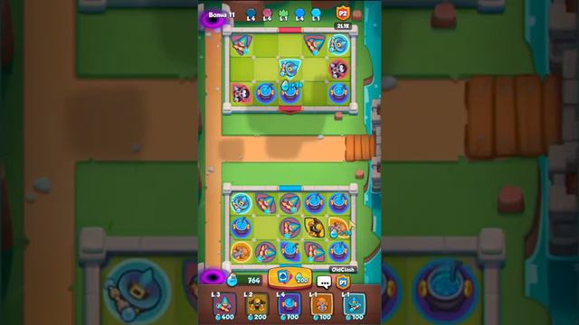 RUSH ROYALE Co-Op РЕЖИМ/BEST DECK\КАК ЛЕГКО ПРОЙТИ 40 ВОЛН смотреть онлайн