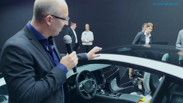 Interior Walkthrough of the Polestar 1 interior смотреть онлайн