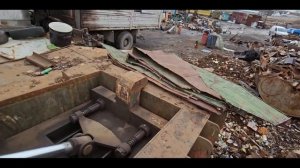 Пресс для металлолома Y81- 250 B  Видео 2 в работе
