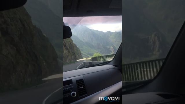 Поездка из Москвы в Грузию Путешествие по Грузии на автомобиле, природа, Горы, в Грузии. смотреть онлайн