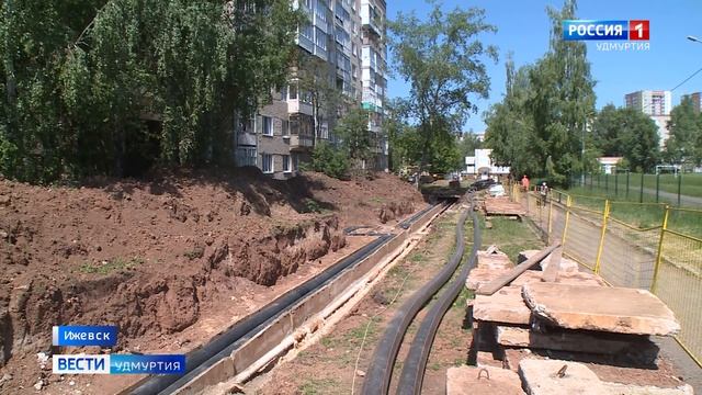 В Ижевске продолжается масштабная ремонтная кампания на теплосетях смотреть онлайн