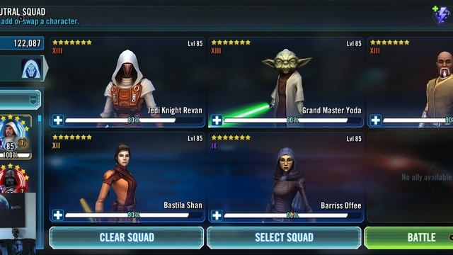 SWGoH: Galactic Conquest Season 2 Hard Mode Sector 2 walkthrough смотреть онлайн