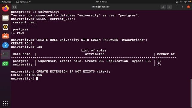 PostgreSQL : Create a Database смотреть онлайн