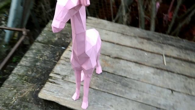 Жираф / Giraffe своими руками из бумаги. DIY Papercraft смотреть онлайн