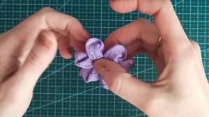 Банты из репсовых лент 2,5см "Весна в волосах" ???МК? DIY?bows from rep ribbons