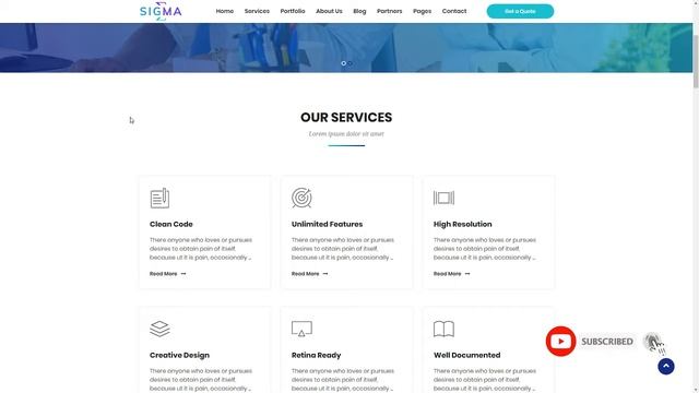 Sigma - Multipurpose WordPress Theme Baz Cahaya смотреть онлайн