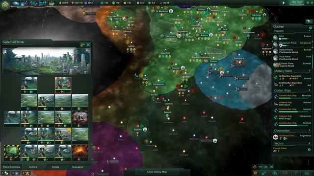 STELLARIS Let's Play - HARD - Fanatic Individualist/Materialist - #14 "Totally Relevant" смотреть онлайн
