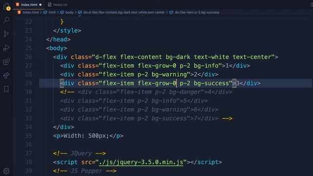Curso Bootstrap - Flex box, clase flex-grow смотреть онлайн