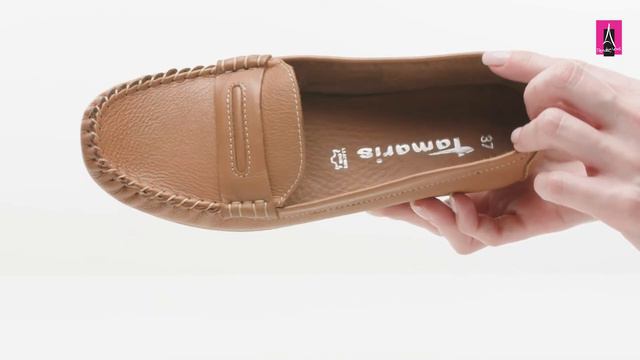 Видеообзор I Женские мокасины TAMARIS CAJA 2865408
