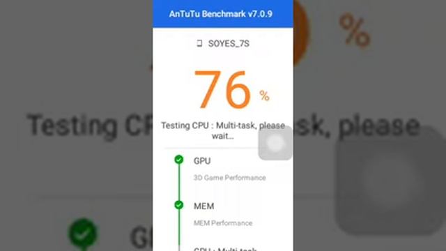 Soyes 7S Antutu Benchmark смотреть онлайн