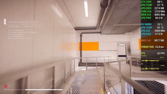 Mirror's Edge Catalyst - GTX 1650 || RYZEN 5 5600H [ ALL SETTINGS ] смотреть онлайн