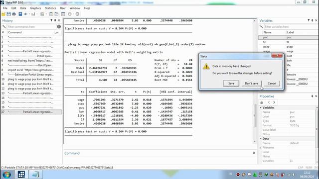 PLreg With R Software & plreg With STATA 18 смотреть онлайн