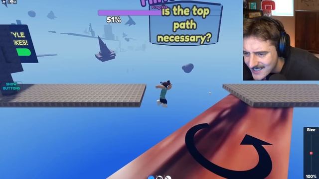 Roblox obby but I REWIND TIME смотреть онлайн