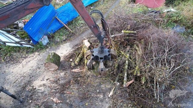 вывоз порубочных остатков Ломовозом смотреть онлайн