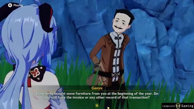 Genshin Impact - A Secretary in a Sea of Humanity - Ganyu Quest смотреть онлайн