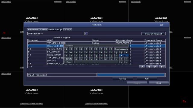 DVR WIFI Setting смотреть онлайн
