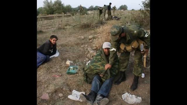 Допрос грузинских крестьян резервистов захваченных чеченским батальоном Восток Часть 2 смотреть онлайн