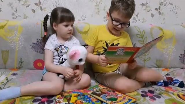 "Во!Круг книг". Весёлые стихи для малышей смотреть онлайн