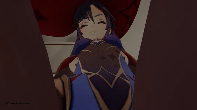 Mona Farts On Aether  #genshinimpact