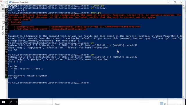 running python as a script смотреть онлайн