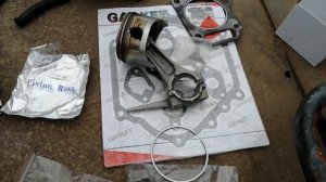 Двигатель"ХОНДА GX 270 " дымит. Замена поршня с кольцами и шатуна на китайские. Мотоблок МТЗ-09 .