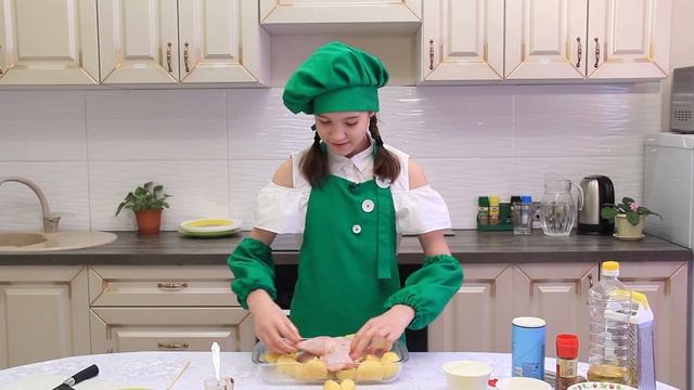 Легкий рецепт жареной курочки, проект "Куроки" смотреть онлайн