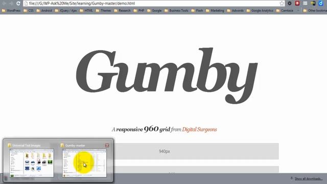 Gumby 2 FrameWork for WordPress Theme Development Introduction смотреть онлайн