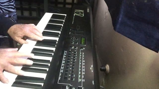 Ensoniq KS-32 Dual Harpsichord! смотреть онлайн