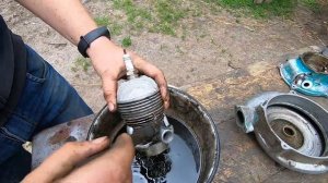 Full Restoration Chainsaw «DRUZHBA 4» from USSR(1973)