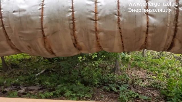 Тепловые сети Рязани идут вперед - Ремонты 2020: Теплоизоляция маты ГОСТ + металлический кожух смотреть онлайн