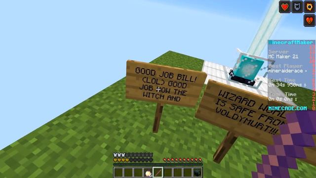 GETTING THE DIAMOND PLAY BUTTON!! | Super Minecraft Maker смотреть онлайн