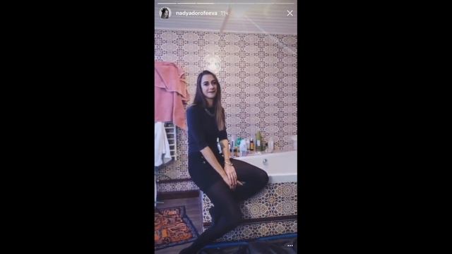 Надя Дорофеева в Instagram Stories смотреть онлайн