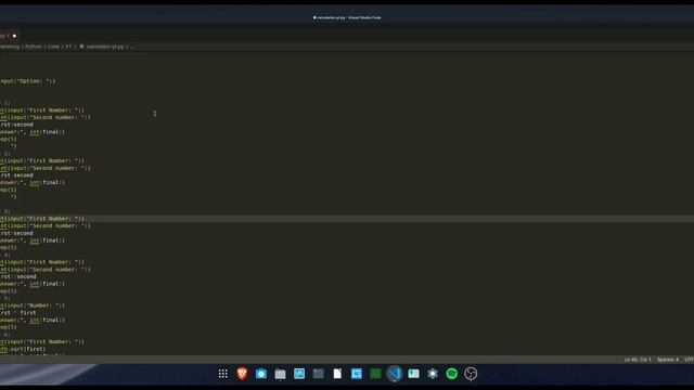 How To Create A Calculator in Python!--My last video :-( смотреть онлайн
