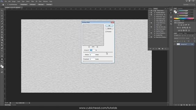 Create Texture in Photoshop from Scratch смотреть онлайн
