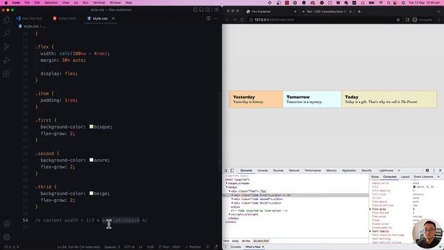 [Code with Juntao] What does flex:1 mean anyway? смотреть онлайн