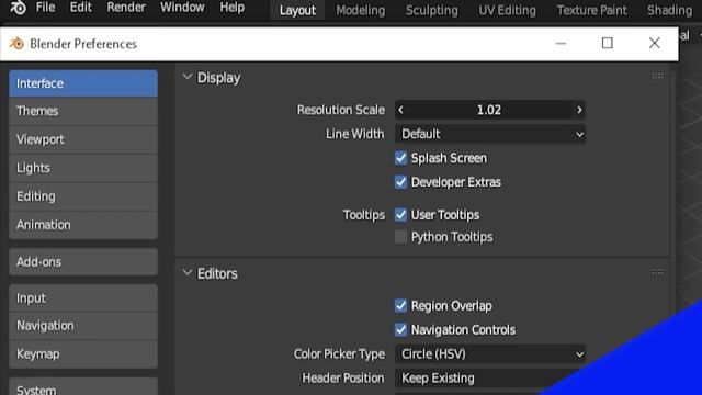 How to Change Size of the Blender 3D User Interface (UI) - Micro Tip смотреть онлайн
