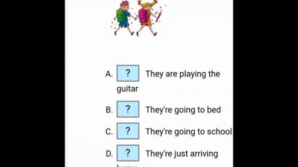 "Present Continuous". Английский язык. 4 класс