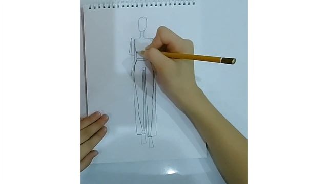 (Lesson 33)How to draw fashion illustration/(Урок 33)Как нарисовать эскиз одежды смотреть онлайн