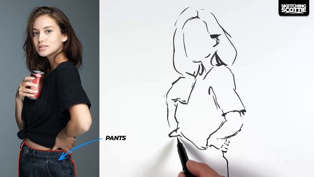 How to draw FREELY from a reference TUTORIAL смотреть онлайн
