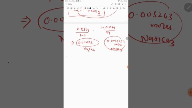 how many mL of 0.1M hcl required to react completed with 1g mixture if Na2CO3 and NaHCO3.(equimolar смотреть онлайн