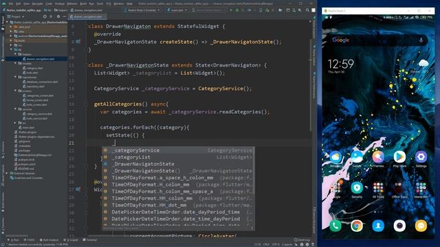 17 Show All Categories Item on Drawer Navigation - Flutter Sqflite TodoList App Tutorial смотреть онлайн