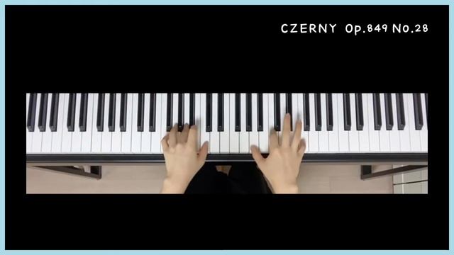 CZERNY30 Op.849 No.28 Part1 (Metronome) | 체르니30 연습곡 (메트로놈) смотреть онлайн
