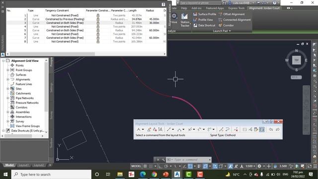 How To Edit Alignment Using Alignment Grid View In Civil 3d | Alignment Component Level Editor C3D смотреть онлайн