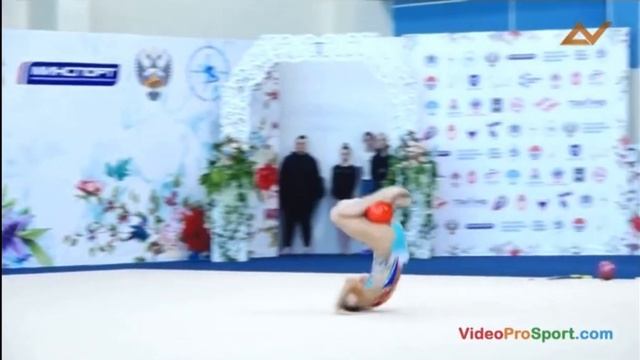 Травкина Ульяна. Мяч. Первенство Клубов России. 07.02.2023г смотреть онлайн