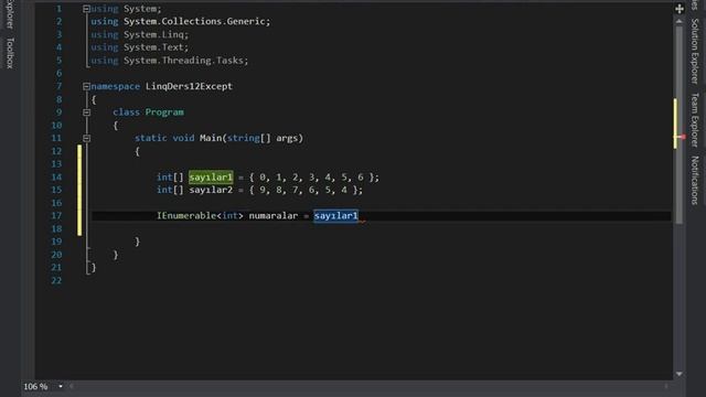 Lİnq Ders12 Except смотреть онлайн