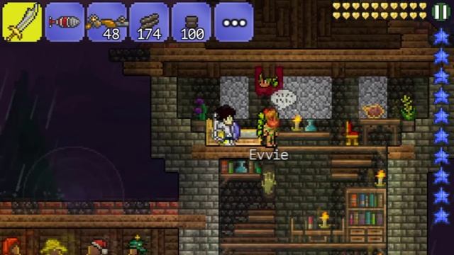 LP. HM. Terraria Phone 1.2.4 #23 (Магическая арфа и поражение Уничтожителя) смотреть онлайн