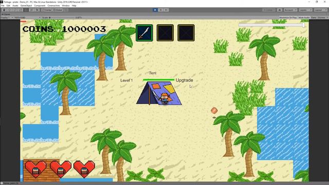 Indie Game Dev Log #02 - The beginning of Tortuga Pirate Resort | Building upgrade смотреть онлайн