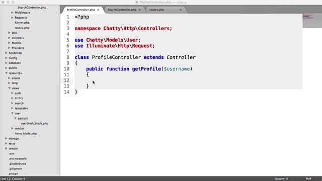 Social Network with PHP: User profiles (14/37) смотреть онлайн