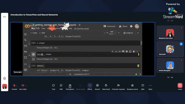 Introduction to Tensorflow and Neural Networks смотреть онлайн