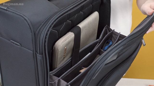 Обзор чемодана Samsonite XBR 34L (ENG SUB)